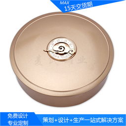 精致养生 圆形野生虫草马口铁盒、枸杞茶金属礼盒与皮革包装的艺术